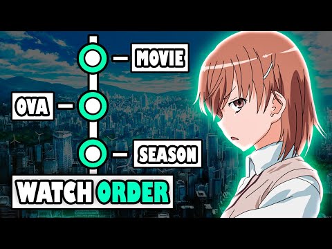 How To Watch A Certain Magical Index/Scientific Railgun in The Right Order!