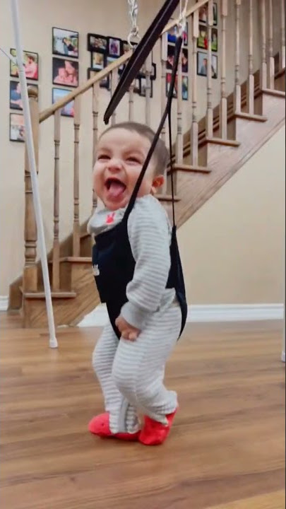 Jolly Jumper is the king of all baby items  #babyessentials #babyvideos #parenting #shorts #cutebaby