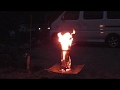 こんなの初めて！！！　新型ロケットストーブ燃焼テスト