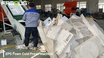 Polystyrene compactor/Eps compactor/Styrofoam recycling machine/Foam recycling machine
