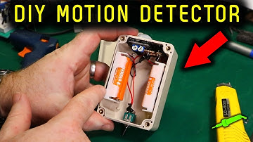 🔴 Build A Portable Motion Detector Alarm - No.951