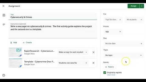 How to Reuse a Previous Assignment in Google Classroom