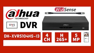 Dahua DVR 4 Channel DH-XVR5104HS-I3 WizSense AI For Better Detect I Unboxing