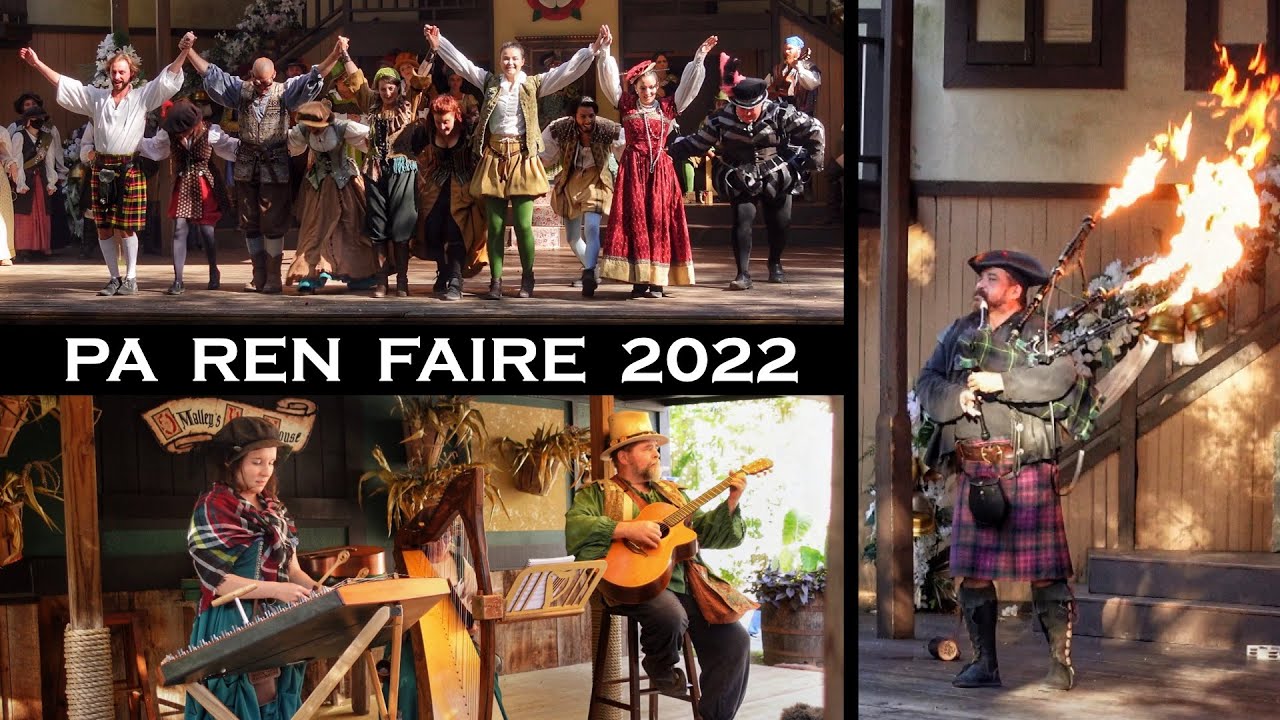 Flaming Bagpipes, Hammered Dulcimers, & Midday Revels — A Very Musical