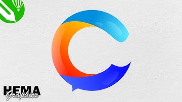 CorelDRAW Tutorial | Letter C Logo Design
