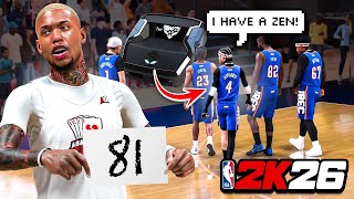 I Dropped 81 Points Against A Zenner On NBA 2K26