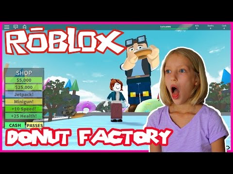 ROBLOX Donut Factory! I'm making my own DONUTS!