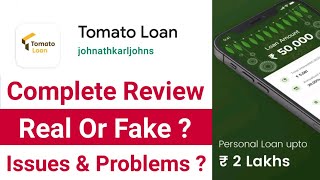 Tomato Loan App Review | Tomato Loan App Real Or Fake ? Tomato Loan App Full Details | Safe Or Not ? screenshot 3
