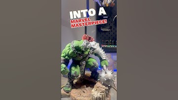 Gladiator Hulk is here to Smash💥 Hand-painted 3D Print for true Marvel fans! #hulk #marvel #3dprint