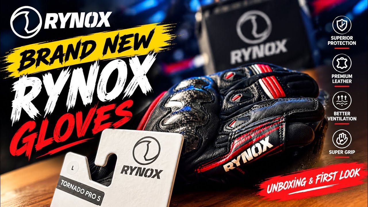 BRAND NEW RYNOX TORNADO PRO 5 🏍️ | Unboxing & First Look