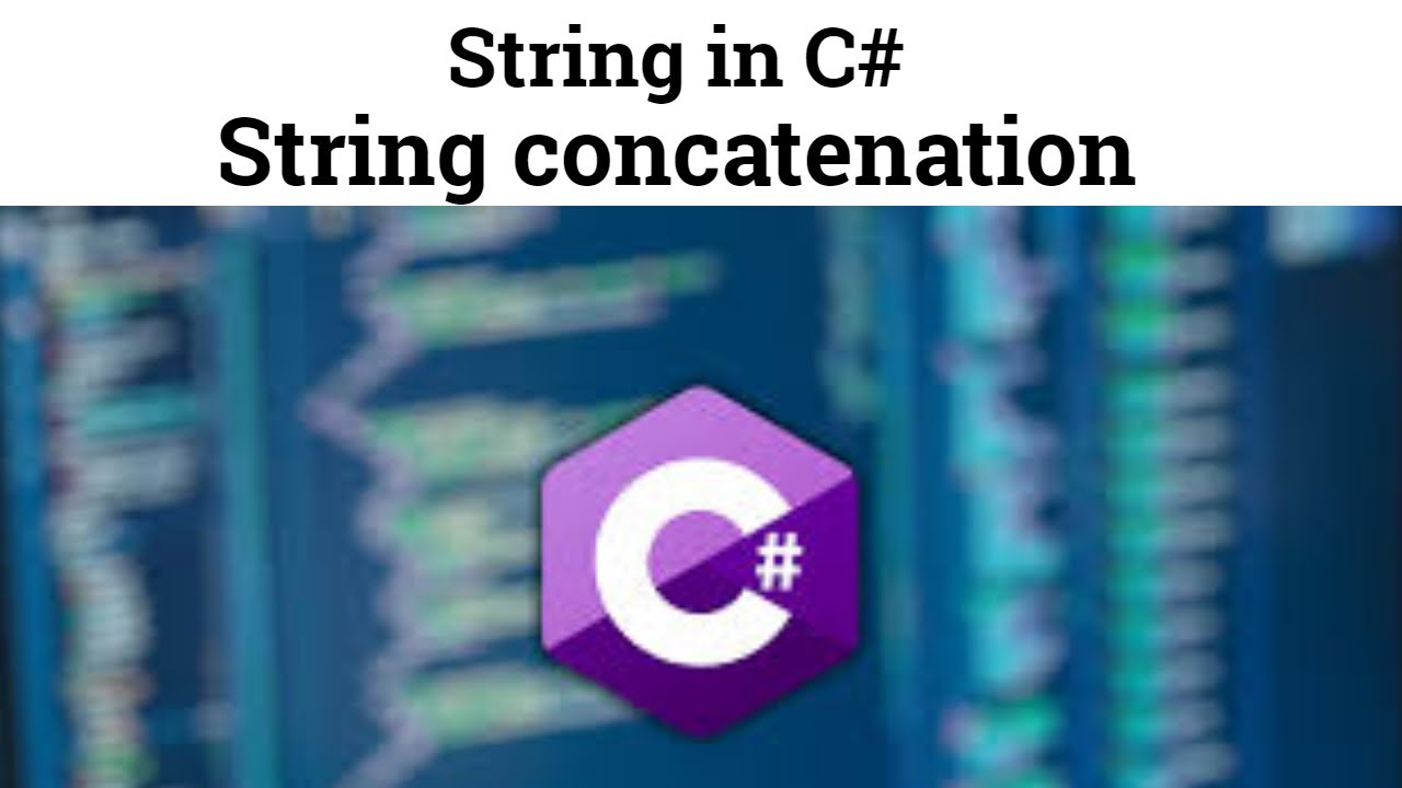7.string in c# | string concatenation in c# | ToUpper() and ToLower ...