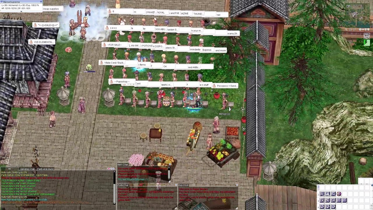 PSRO - !server - Ragnarok Online Pre-Renewal - YouTube