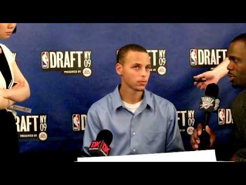 Stephen Curry - 2009 NBA Draft Media Day Interview - YouTube