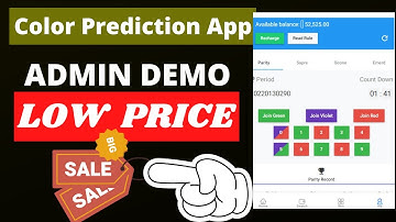 Colour Prediction Game Admin Pannel Demo | App Devloper |