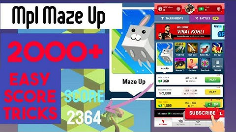 Mpl Maze Up Game | 2000+ easy score tricks