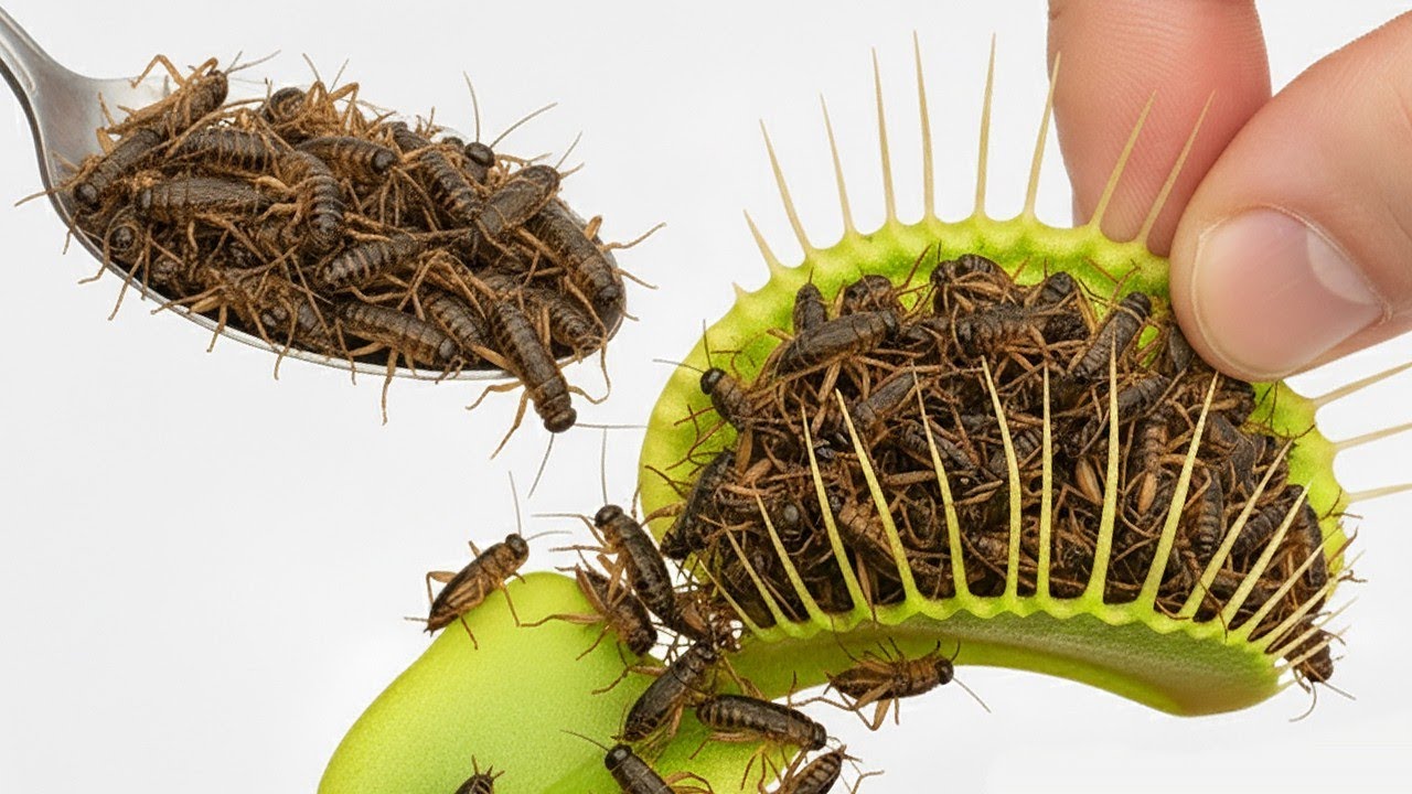 Which Venus Flytrap Catches the Most Bugs? 🌱🪰 (Shocking Test)