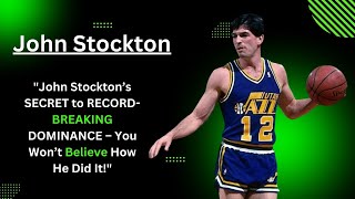 John Stockton The Ultimate Point Guard  Story in English