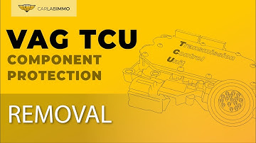 VAG TCU component protection removal | Julie™ Emulator | CarLabImmo