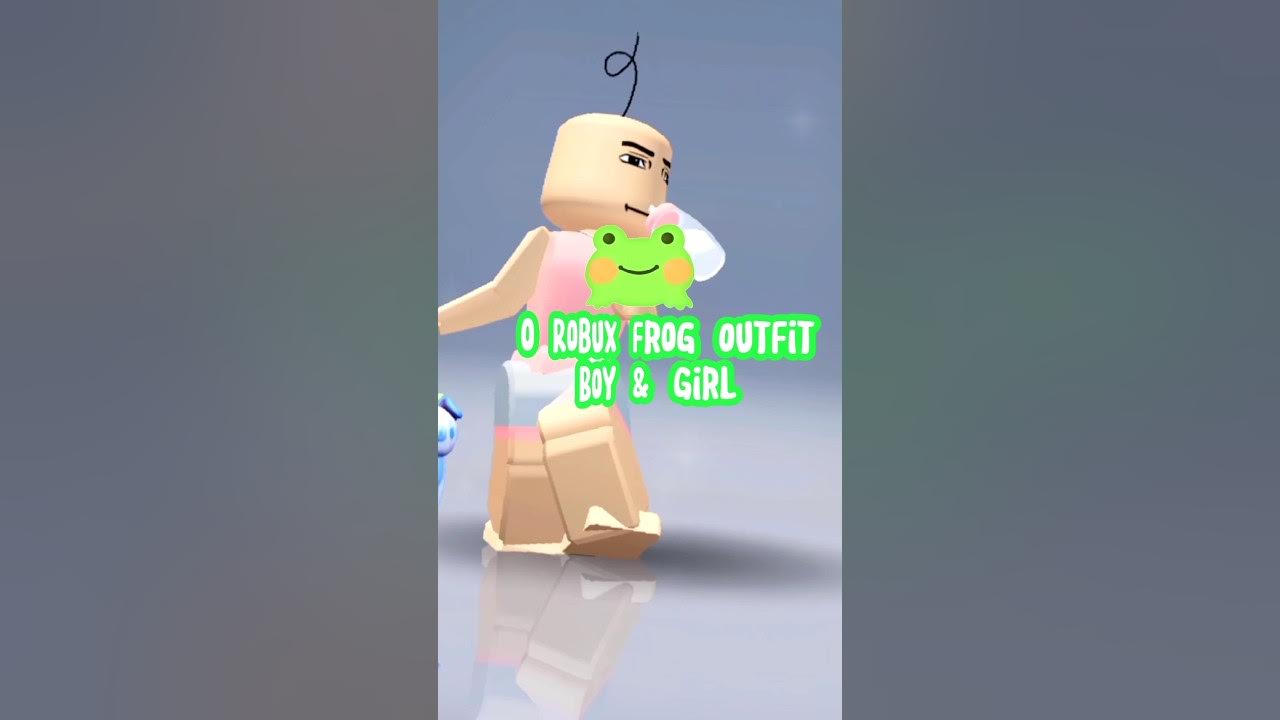 0 Robux Frog Outfit 🐸 roblox YouTube