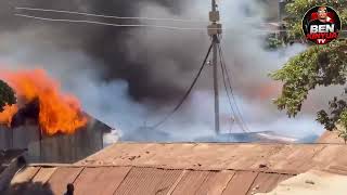 🚒 Breaking News! Massive Blaze Destroys Residential Buildings in Kangemi, Nairobi screenshot 5