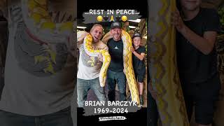 Lost a LEGEND ⁠@BrianBarczyk one of the kindest, most passionate people I‘ve ever known