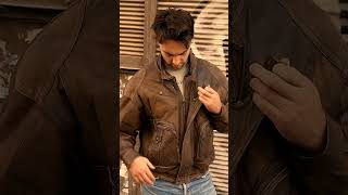 Vintage Classic: 80s Leather Jacket