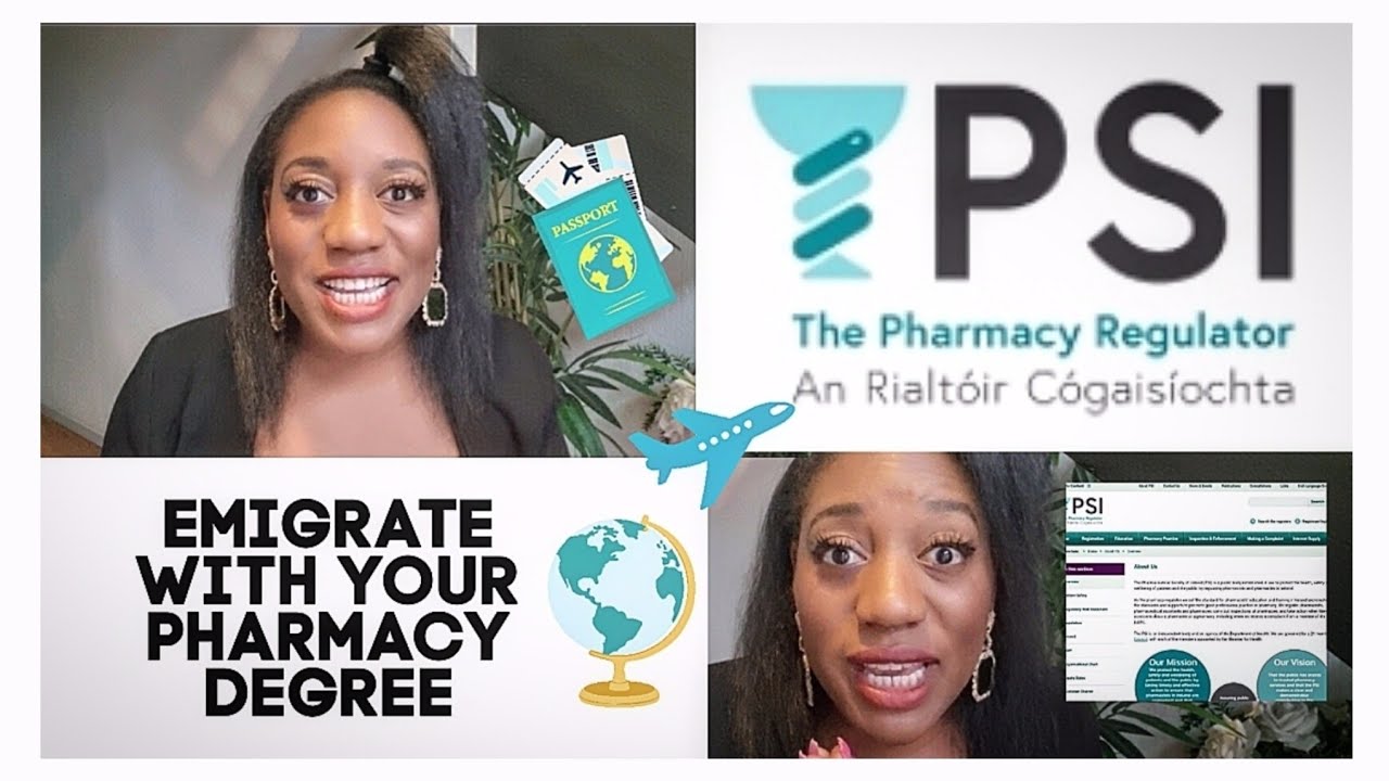How to Work In Ireland As A Foreign Pharmacist | PSI - YouTube