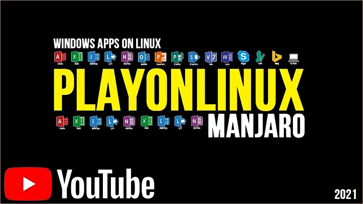 How to Install PlayOnLinux on Manjaro 21.0.7 | Run Windows Programs on Linux | Windows apps Linux