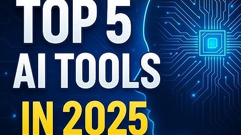 Top 5 AI Tools You MUST Try in 2025 (Become 10x Faster!)