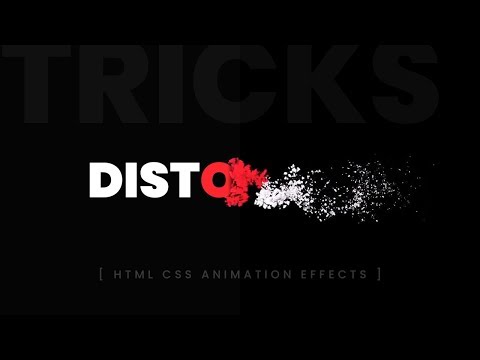 CSS3 Text Distortion Animation Effects | Tricks