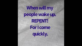 URGENT MESSAGE! TELL MY PEOPLE! I FELT SADNESS IN HIS VOICE!