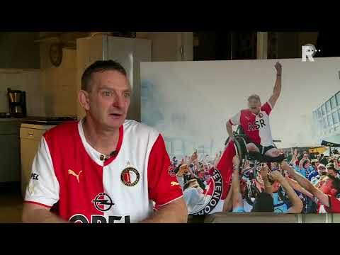 Invalide Adrie nog steeds in roes na kampioenschap Feyenoord
