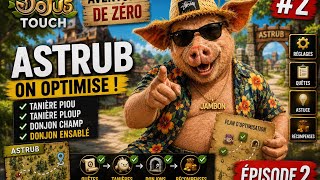 Optimisation de Astrub ( Quêtes tanières+Donjon ) / Aventure de zéro EP2 / Jambon Dofus Touch screenshot 4