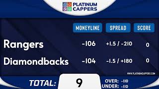 Texas Rangers vs Arizona Diamondbacks 10/30/2023 FREE MLB Betting Tips, Picks and Predictions