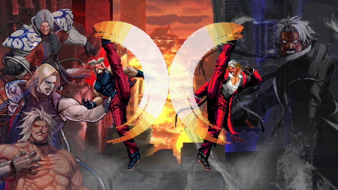 Omega Rugal vs God Rugal l All Transformation l CVS2 X KOF Epic Mirror Boss Battle