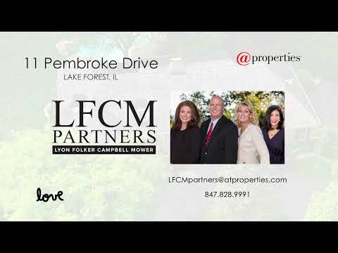 11 Pembroke Drive, Lake Forest, IL home video tour