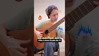 Hands on fire 🔥 손에 불난다 불나! #classicalguitar #guitar #guitarist #villalobos #클래식기타 #기타연주 #기타리스트