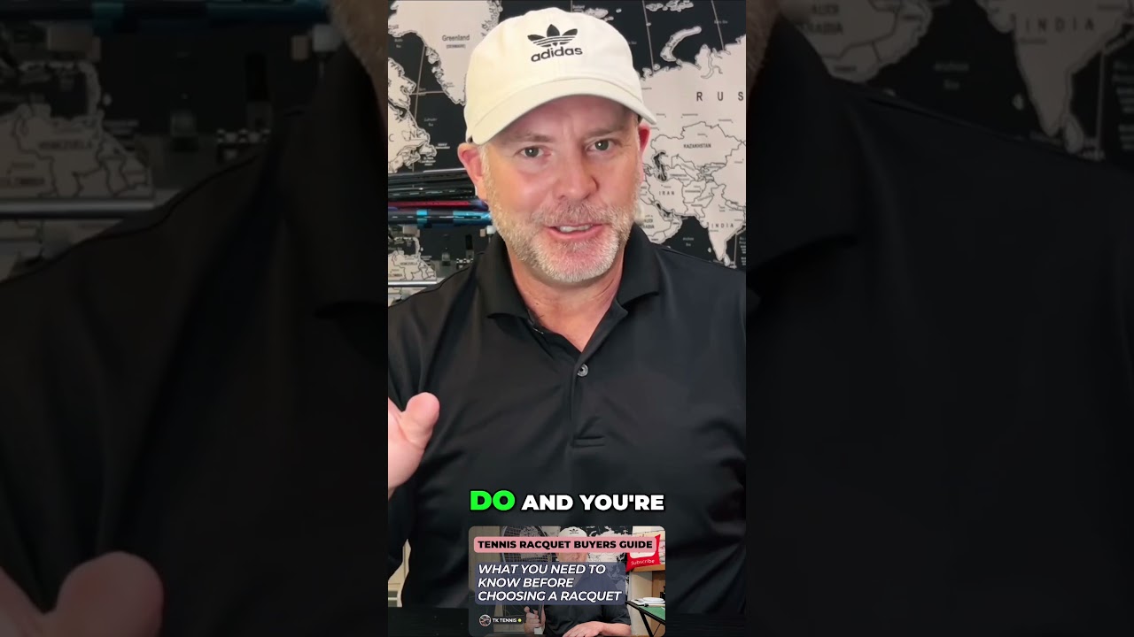 Don't buy a cheap tennis racquet, it's hard enough already. 