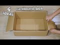 ✔ 4 Cardboard Box Night Stand Bedside Table Ideas
