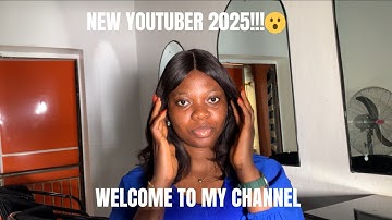 MY FIRST YOUTUBE VIDEO!! INTRODUCTION TO MY CHANNEL|| starting Youtube in 2025. 