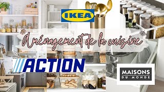 Organisation de la cuisine: 12 ARTICLES  *ACTION - IKEA - MAISON DU MONDE*