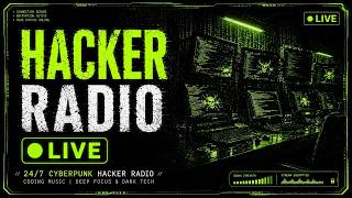 ๐ด 24/7 Cyberpunk Hacker Radio: Coding Music | Deep Focus & Dark Tech