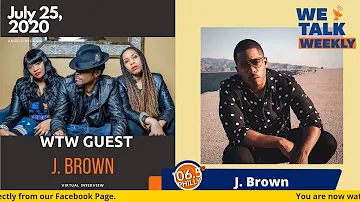 R&B Soul Singer-Songwriter J. BROWN hot new single "Moon" on Billboard Charts