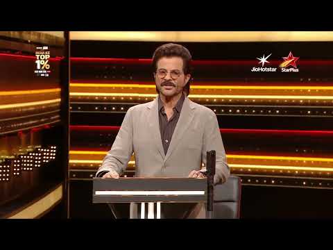 Aaj raat 8 baje Play Along, sirf JioHotstar par!#IndiaKeTop1Percent #StarPlus #AnilKapoor