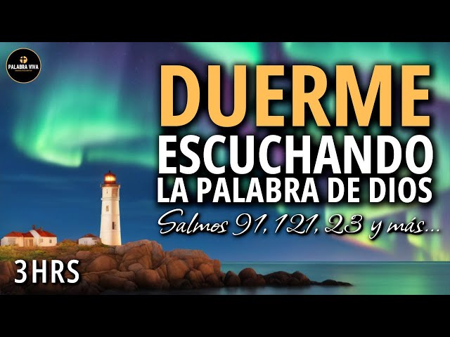 Poderosos Salmos y versículos Bíblicos para Dormir | Biblia Hablada | 3 HRS class=