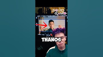 New BTS footage of THANOS from Squid Game just leaked