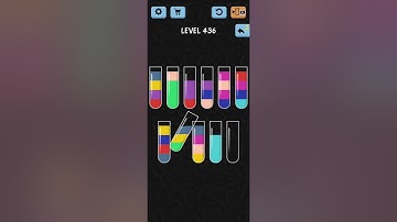 Water Color Sort Level 436 Walkthrough Solution iOS/Android