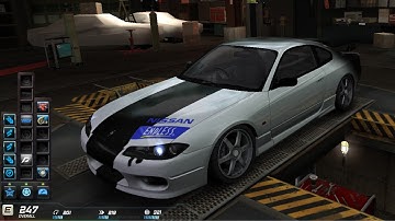 NFSW - class E. camden hills on nissan silvia