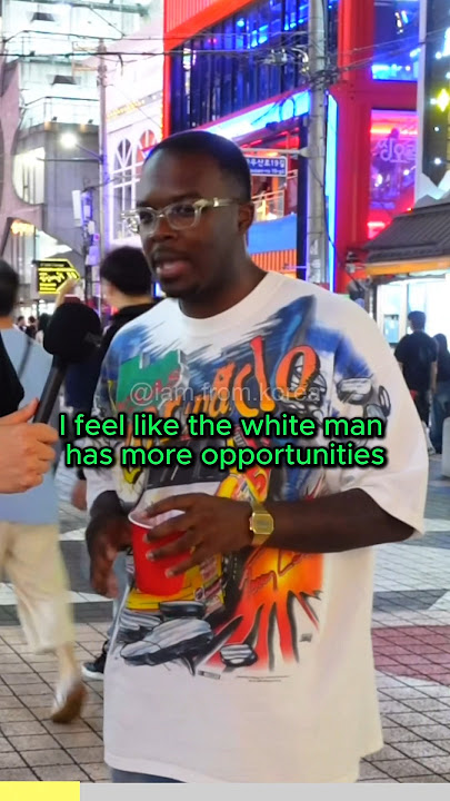 Korea is easier for white man..?🫨 #unpopularopinion