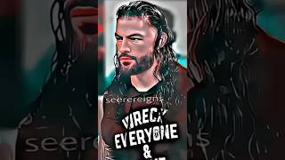 Roman Reigns Ego Killer Of Girl Roman Reigns Atude